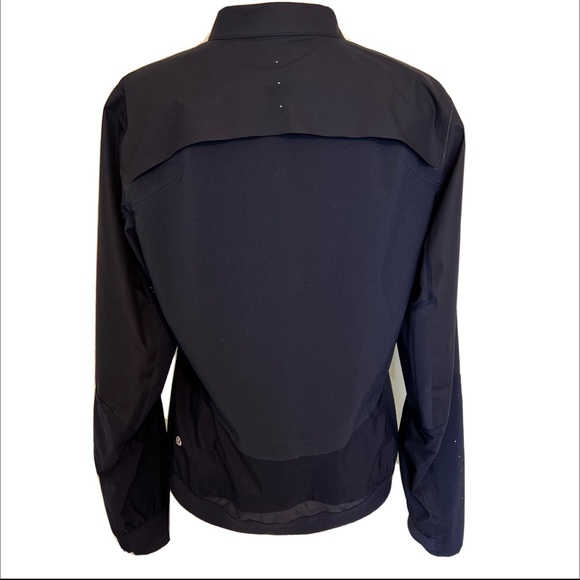 Lululemon Run On Jacket 10 Blue womens Midnight Navy Waterproof Windbreaker - Picture 2 of 16
